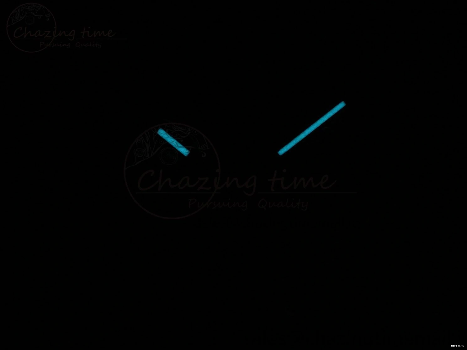 MiroTime 0110 Daytona Cosmograph White Carbon MPF Best Blaken Skeleton Dial on White Nylon Strap A FreshLook 314